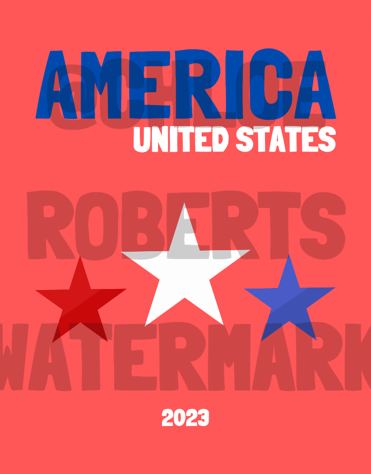 AMERICAN PHOTO BOOK COVER TEMPLATE AND MAP