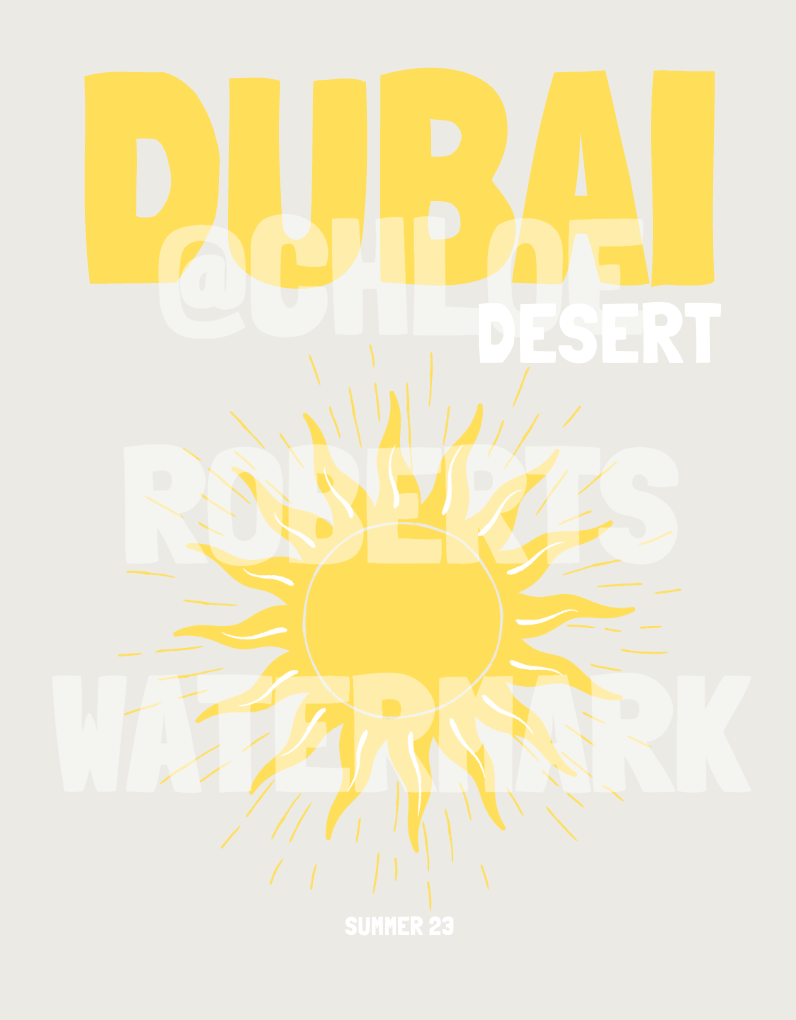 DUBAI TEMPLATE AND MAP