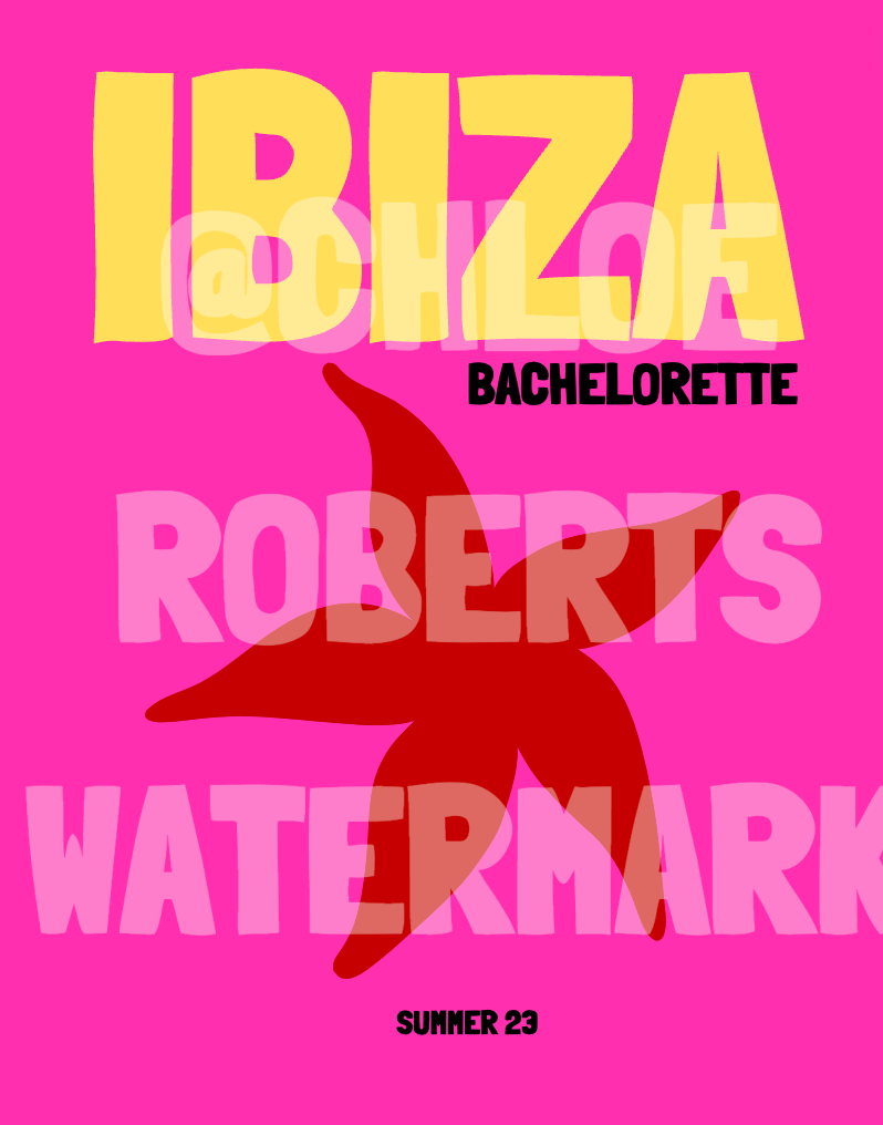 IBIZA PHOTO BOOK COVER TEMPLATE AND MAP