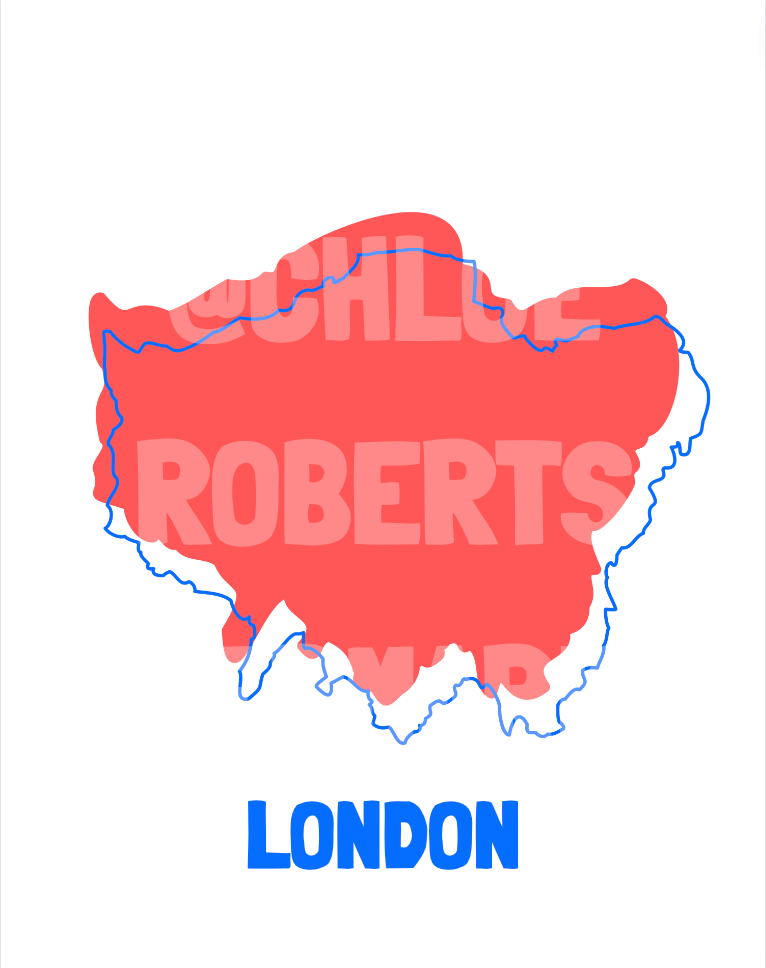 LONDON COVER TEMPLATE AND MAP