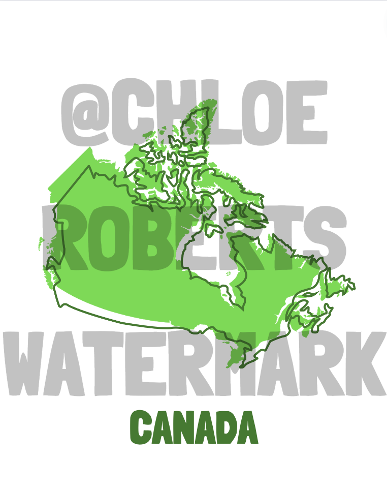 CANADA COVER AND MAP TEMPLATE