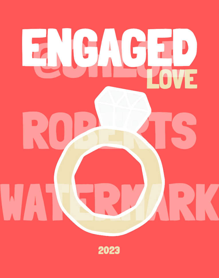 ENGAGED PHOTO COVER TEMPLATE