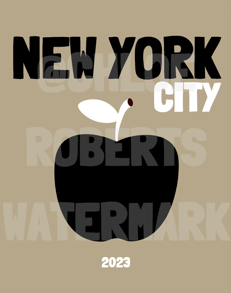 NEW YORK CITY TEMPLATE COVER AND MAP