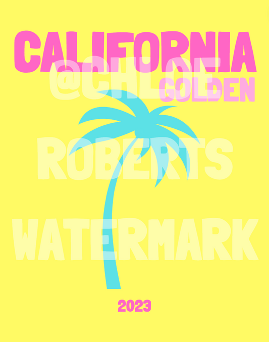 CALIFORNIA COVER AND MAP TEMPLATE