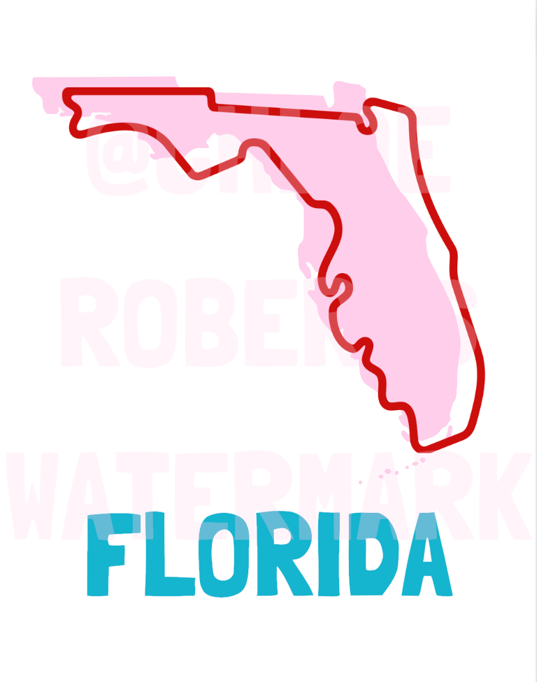 FLORIDA COVER AND MAP TEMPLATE