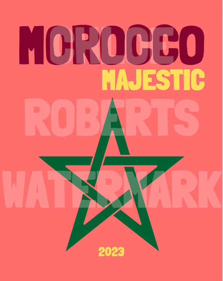 MOROCCO COVER AND MAP TEMPLATE