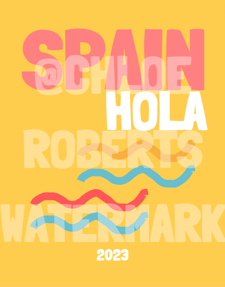 SPAIN COVER AND MAP TEMPLATE