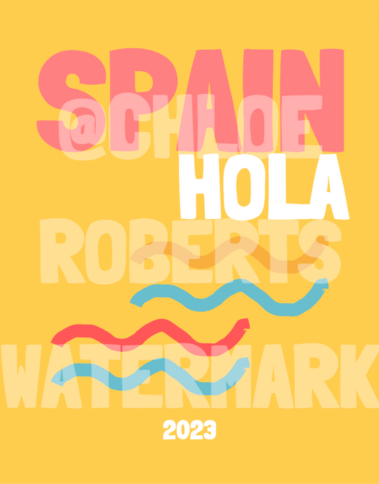 SPAIN COVER AND MAP TEMPLATE