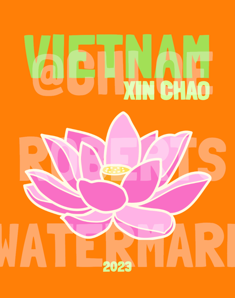 VIETNAM PHOTO BOOK COVER AND MAP TEMPLATE