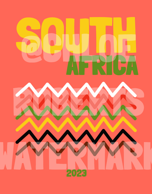 SOUTH AFRICA COVER TEMPLATE AND MAP