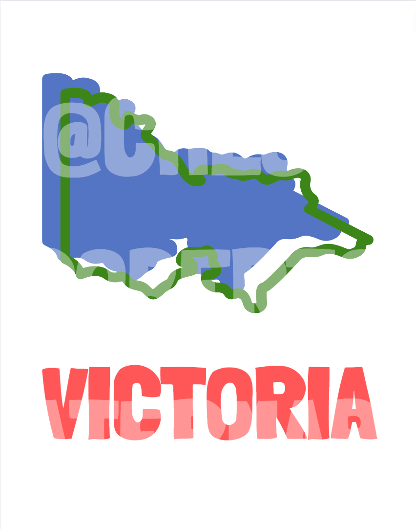 VICTORIA COVER AND MAP TEMPLATE