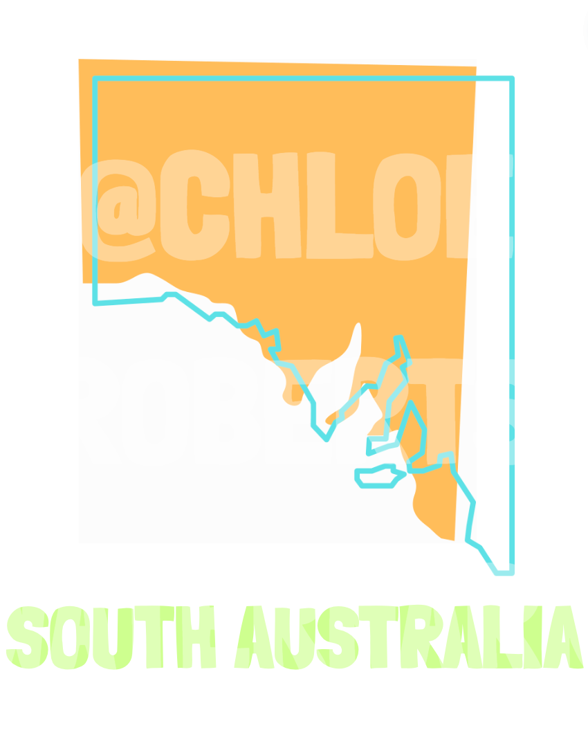 SOUTH AUSTRALIA MAP AND COVER TEMPLATE