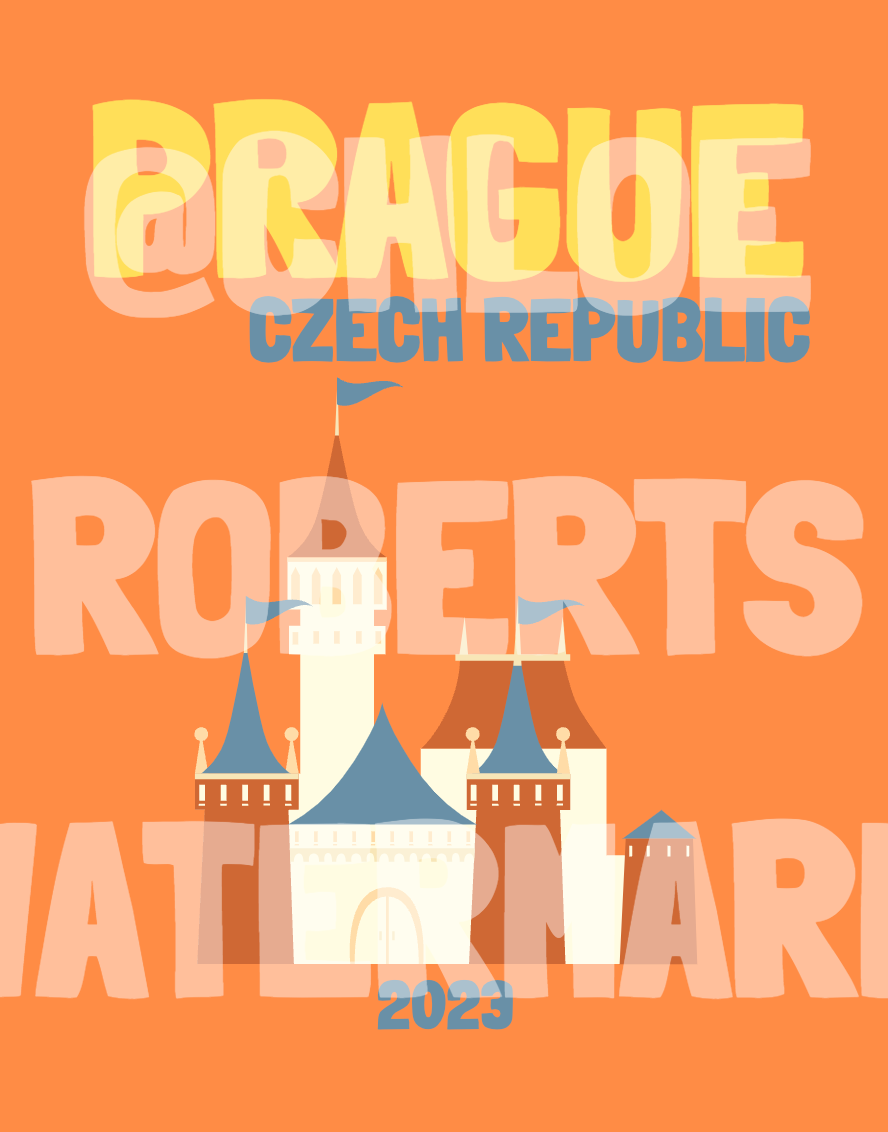 PRAGUE COVER AND MAP TEMPLATE