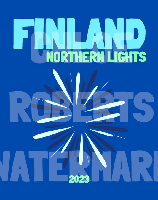 FINLAND COVER AND MAP TEMPLATE