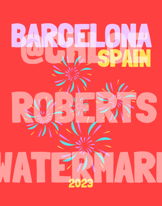 BARCELONA COVER AND MAP TEMPLATE