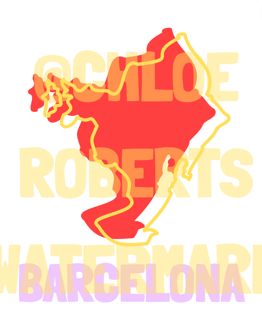 BARCELONA COVER AND MAP TEMPLATE